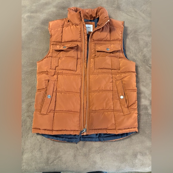 Goodfellow & Co Jackets & Blazers - Goodfellow & Co Brown Puffer zip Vest Women’s S